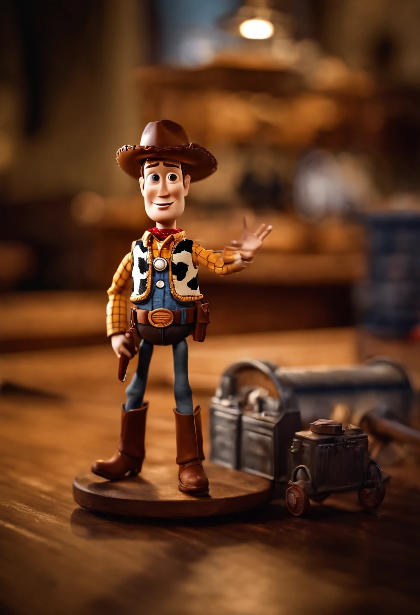 cute Woody Cowboy Toy Story by Pixar big head