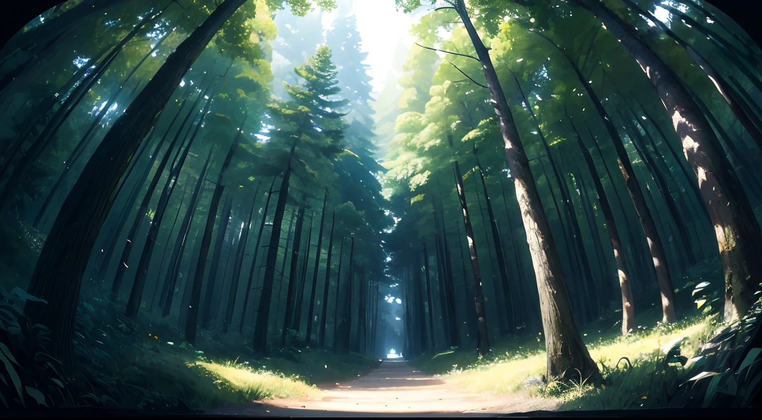 absurdres, highres, ultra detailed, (no human:1.3),
BREAK
, Create an image using a prism effect, with light refracting and creating a colorful, kaleidoscopic appearance.
BREAK
, Design an image with a fisheye lens effect, capturing a wide field of view with a distinctive, curved perspective.
BREAK
, Capture a forest path, with towering trees, dappled sunlight, and a sense of tranquility and natural beauty.
BREAK
, Illustrate a monochromatic world, using only shades of black, white, and gray to convey depth, emotion, and a striking visual impact.