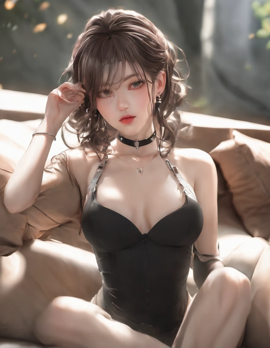 artwork, highest quality, very high definition, highest resolution, amazing detail, kpop korean girl, light skin, Kpop, full body, naked, 6 body heads, slim, super cute, kpop face, 14 year old girl, red eyes , long hair, glasses, lying in bed, legs wide apart, legs raised, topless, headdress, age girl, exposed clothes, wet body, white skin, visible chest, sweating, see-through body, flat chest, slim stomach , lower breasts, shy, blushing, showing off, cleavage, showing crotch, showing areola, dark red hair, braiding, showing pubic area, showing pubic area, vaginal injections