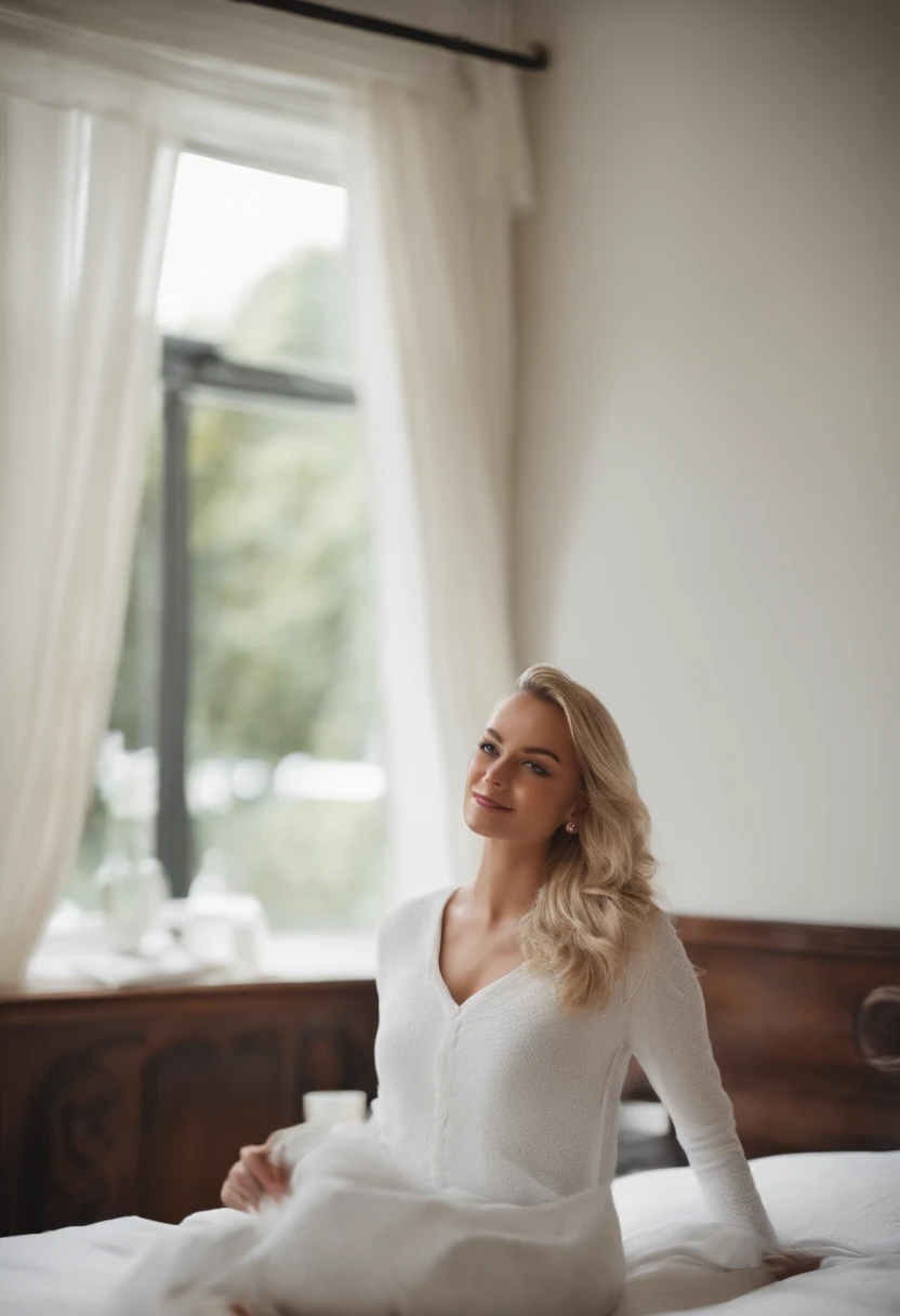 a beautiful blonde woman, attractive girl, gorgeous female, gorgeous lady, cute woman, blonde woman, attractive female, blonde Swedish woman, chilled out smirk on face, attractive woman, gorgeous woman, beautiful blonde girl, profile pic, beautiful blonde woman, in a bedroom, young blonde woman, in a bikini, cute young woman