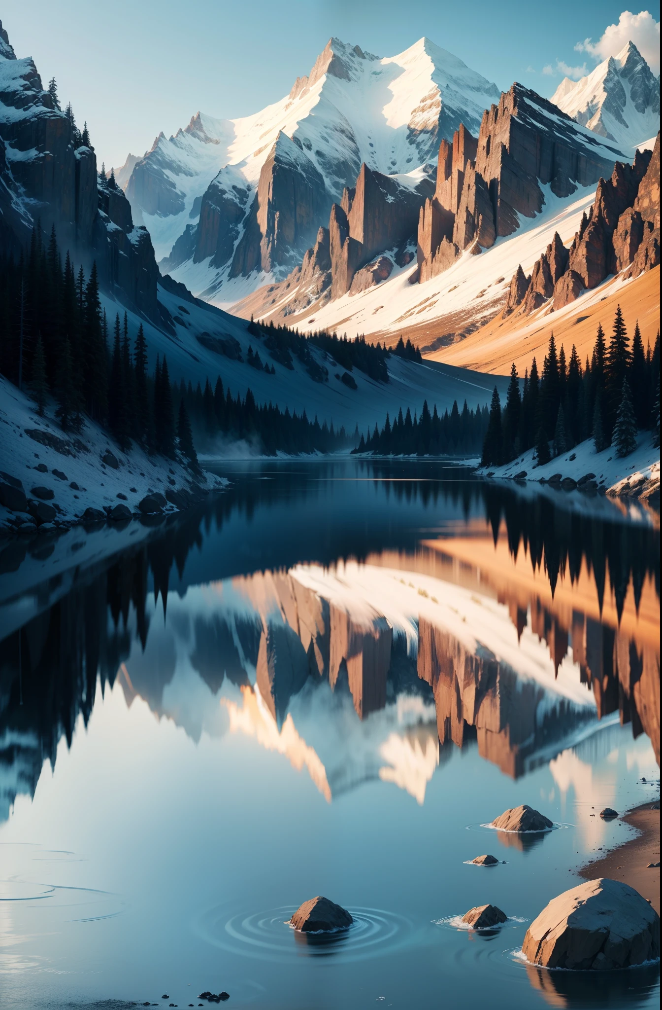 mountain water