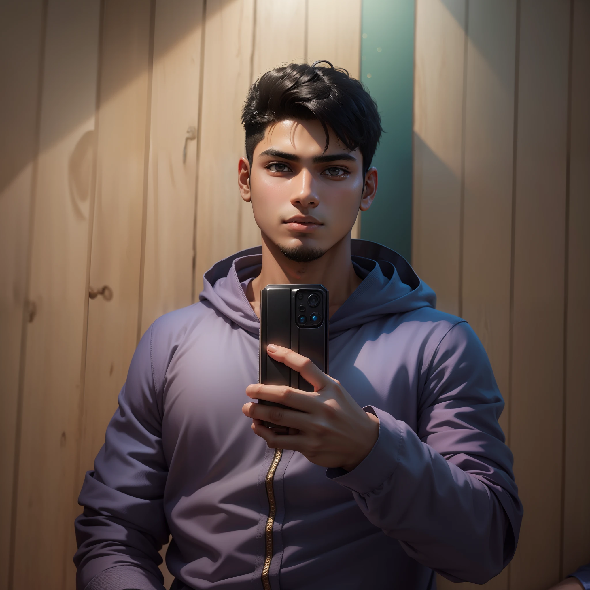 Convert into anime character realistic charm age 18 Indian boy extremely realistic clean face