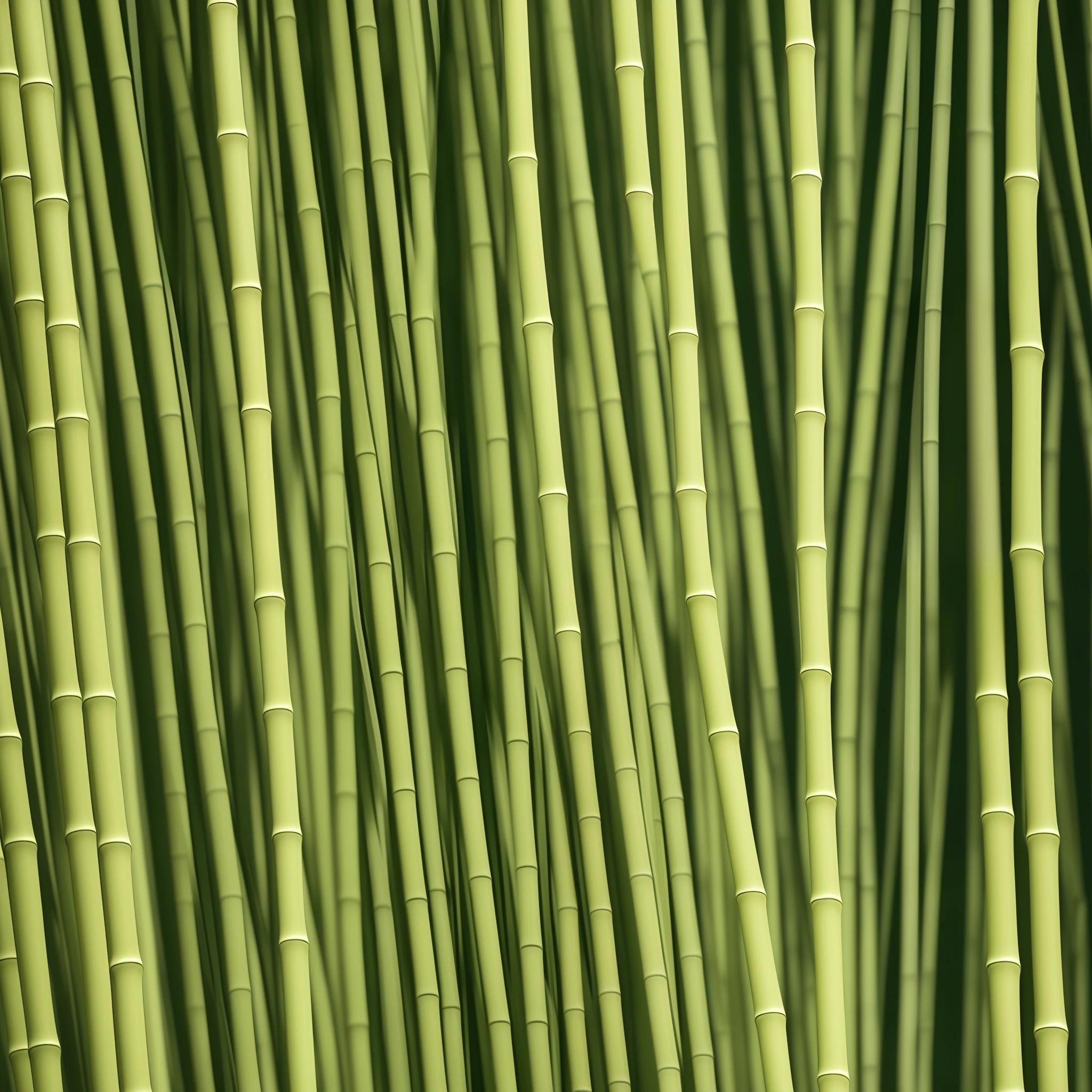 "Image of a flexible bamboo depicted in a natural setting. The bamboo is tall and slender, with green leaves. It is bent under pressure due to strong wind but does not break. The image should highlight the bamboo's flexibility and its ability to adapt to adverse circumstances. Details such as the curvature, bamboo texture, realistic leaf colors, and the expression of resilience should be emphasized."