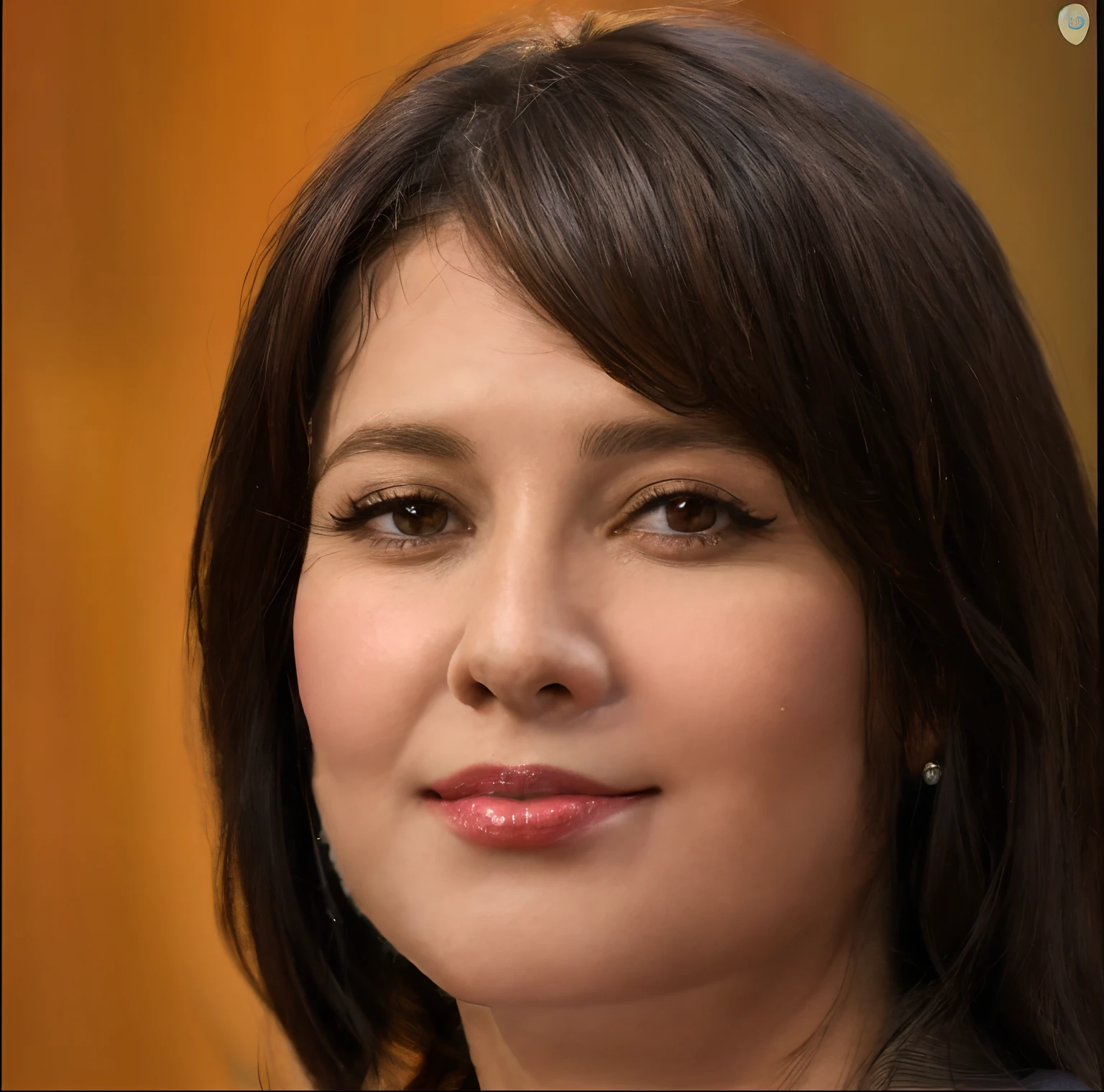 there is a woman with a brown hair and a black shirt, sandra chevier, magdalena radziej, close-up professional portrait, portrait sabrina lloyd, by Elaine Duillo, closeup headshot portrait, elena masci, véronique meignaud, moleksandra shchaslyva, magda torres gurza, alina ivanchenko