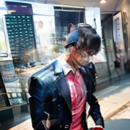 Background change real face real body smart boy ultra