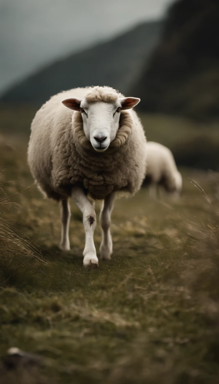 One of these sheep got lost