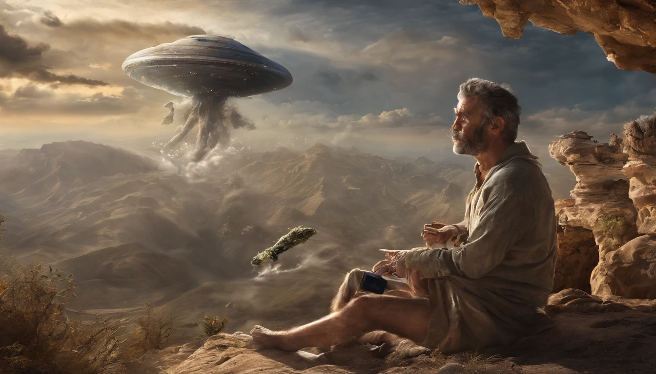 A Sage Watching, The beginning of the creation of the beautiful, maravilhoso e vasto Universo com muitas Galaxias.