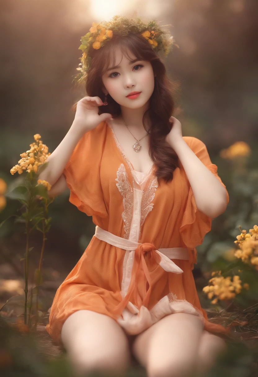 cute little Chest is big fullnude M-shaped legs girl with
