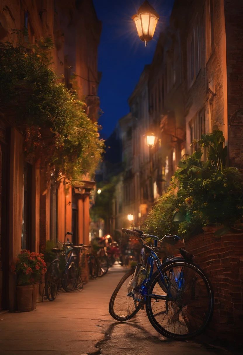 bike city night