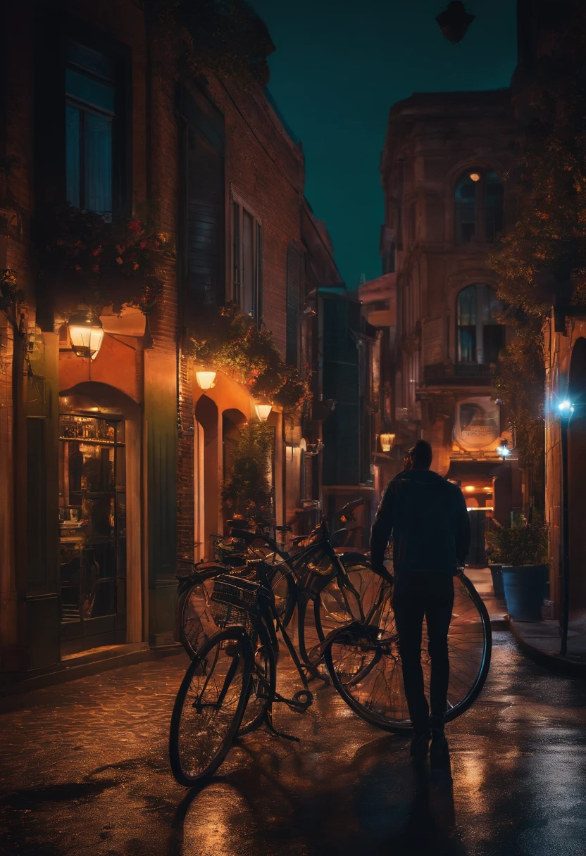 bike city night