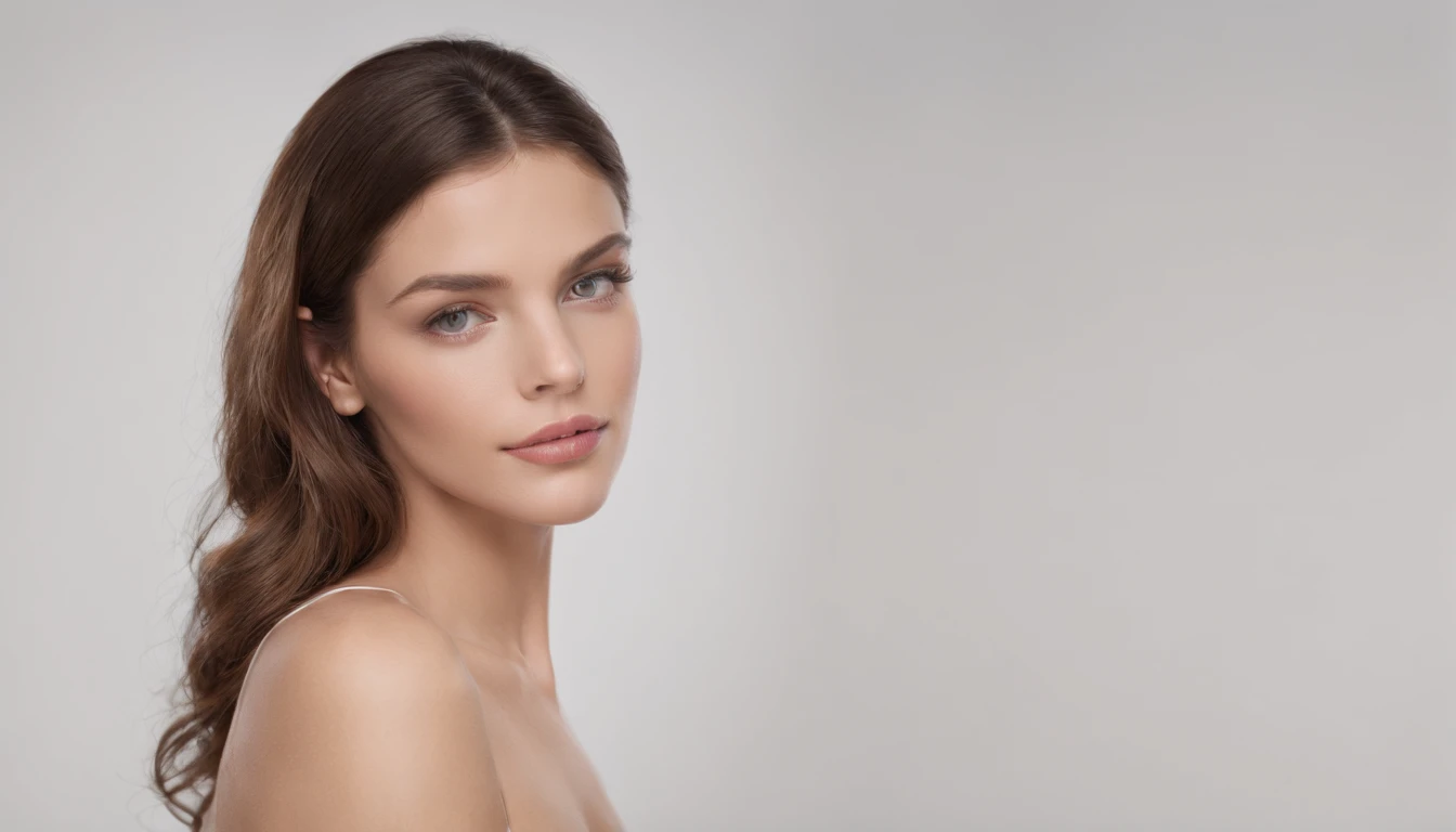 modelo: La modelo debe tener un aspecto fresco y natural, with minimal makeup that highlights your features. Su cabello debe ser peinado en ondas sueltas o un peinado elegante.
luci: Usar suave, Diffused lighting to create a warm and welcoming atmosphere. La luz natural es ideal, pero si eso no es posible, Usar luces de estudio
fondo: Elija un fondo simple y ordenado que complemente el modelo y el producto. Un fondo blanco liso o de color pastel funciona bien.
compositing: Experiment with different angles and compositions to find the most flattering and interesting shot. Prueba a disparar desde arriba o desde abajo, or use the rule of thirds to create visual interest. cabello brillante, a professional movie photograph of, La mejor calidad, alta calidad, Altas Resoilluminations, Altamente detallado, cinematic lighting