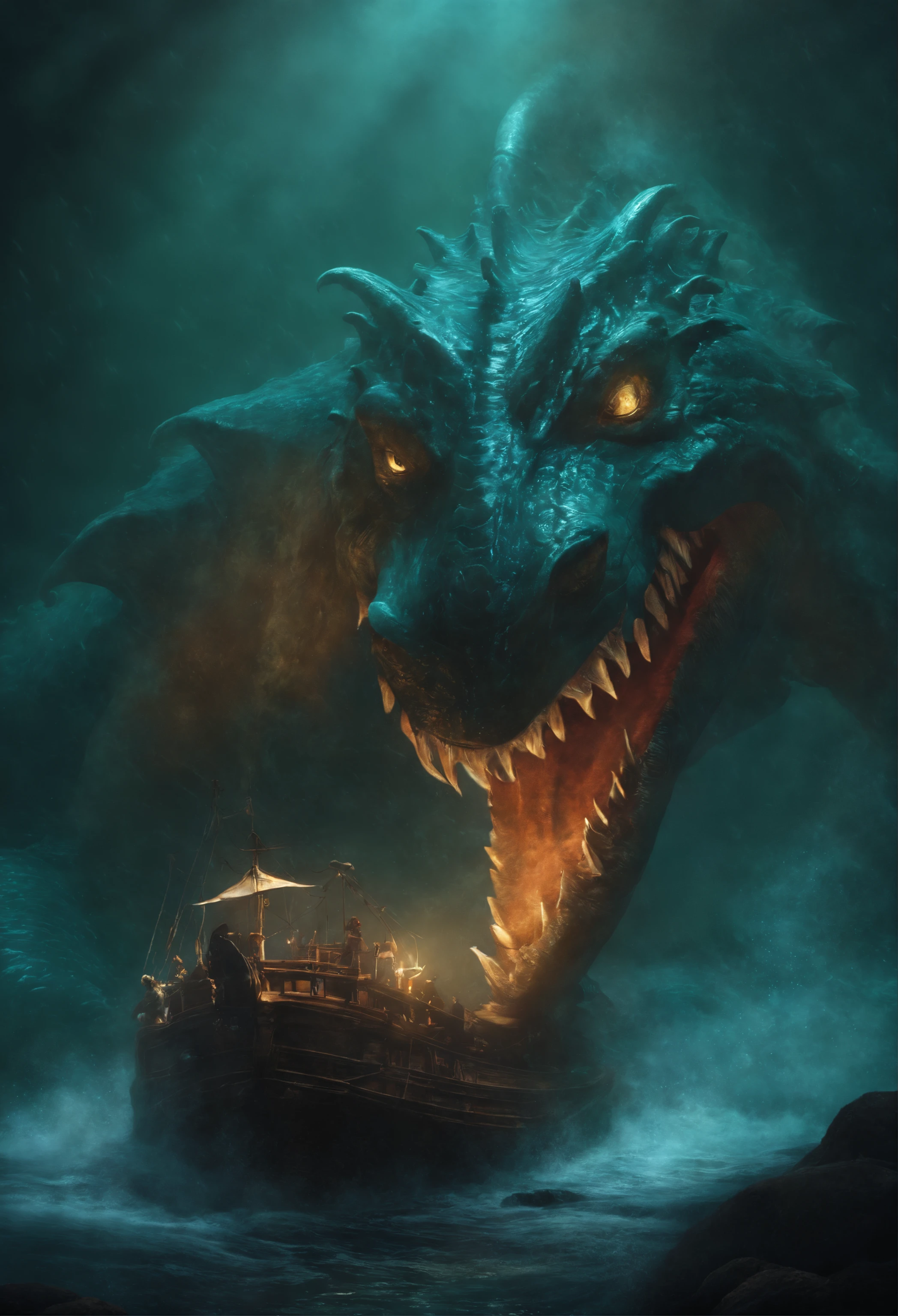 Maris, The terrifying water monster