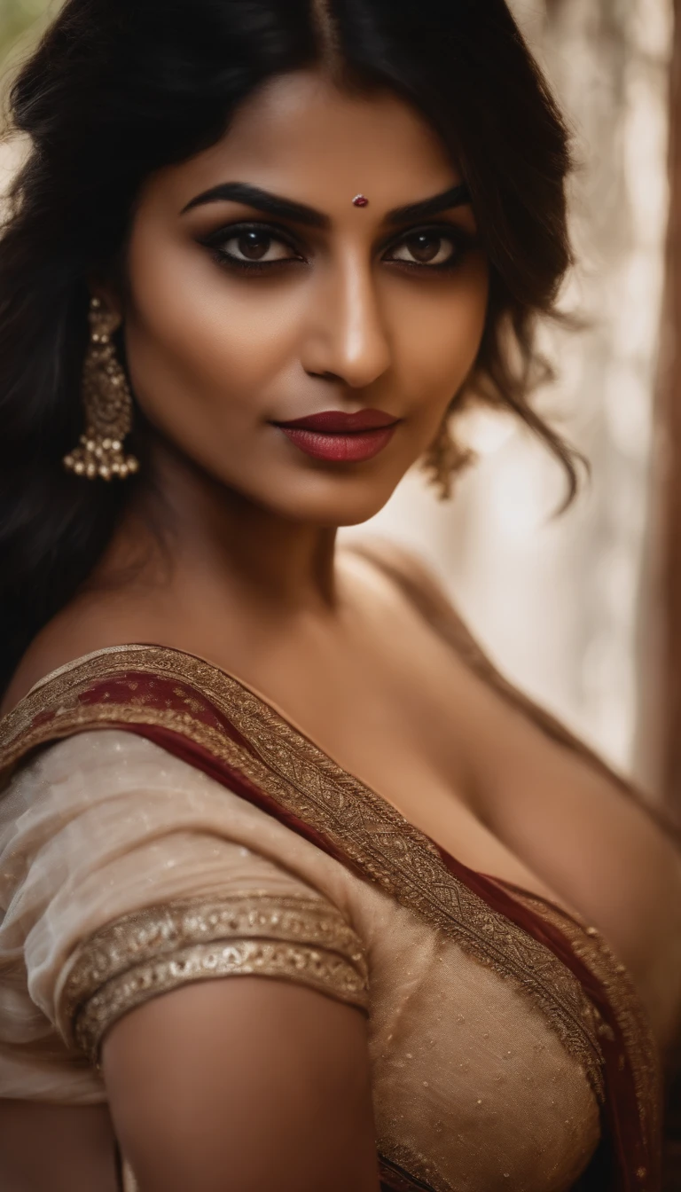 hot indian girl [[boobs]] show sexy look look like queen