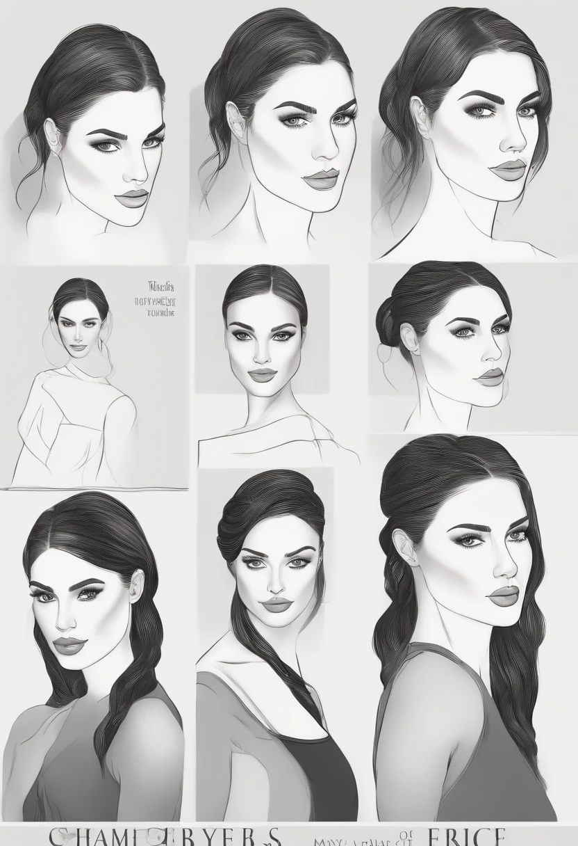 A perfect female face may have symmetrical features, with well-proportioned eyes, nose, and lips. The eyes could be considered captivating, with an ideal shape, color, and size that harmonizes with the individual's overall facial structure. They may be framed by long, thick eyelashes that enhance their allure. The eyebrows are well-shaped, complementing the eyes and giving the face a polished look.
The nose of a perfect female face may be straight, proportionate to the other features, with a soft curve or a defined bridge. The lips might be full, but not overly so, with a well-defined cupid's bow and a balanced upper and lower lip. The teeth are often described as even and white, adding to the overall attractiveness of the face.
A perfect female face may also have a flawless complexion, with smooth and radiant skin. It could have an even tone, free of blemishes and imperfections. The cheekbones may be defined, enhancing the structure of the face and giving it a sculpted appearance.