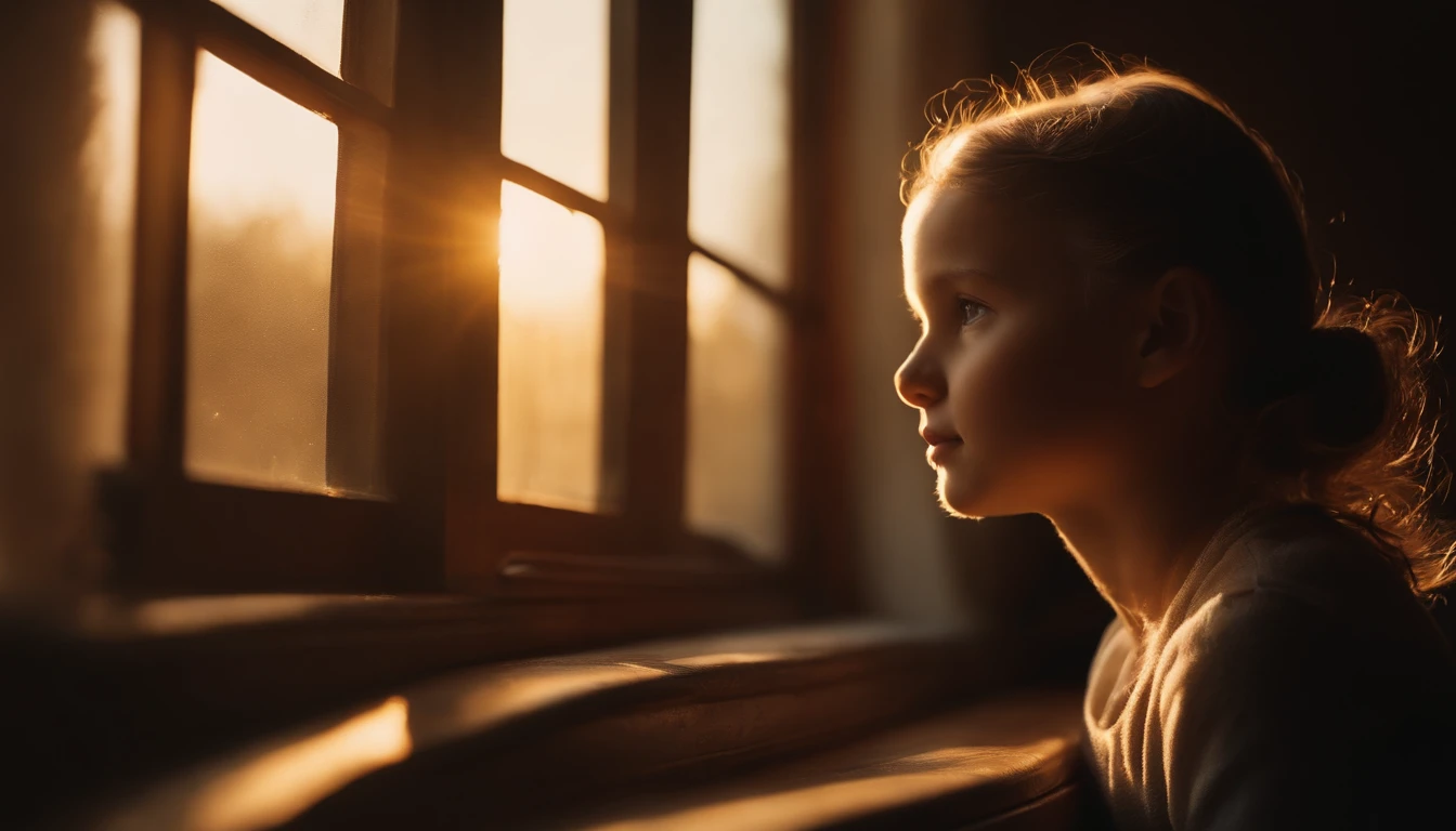 Ava watched the sun's rays filtered through a panoramic window, Painting your lab with soft golden tones.