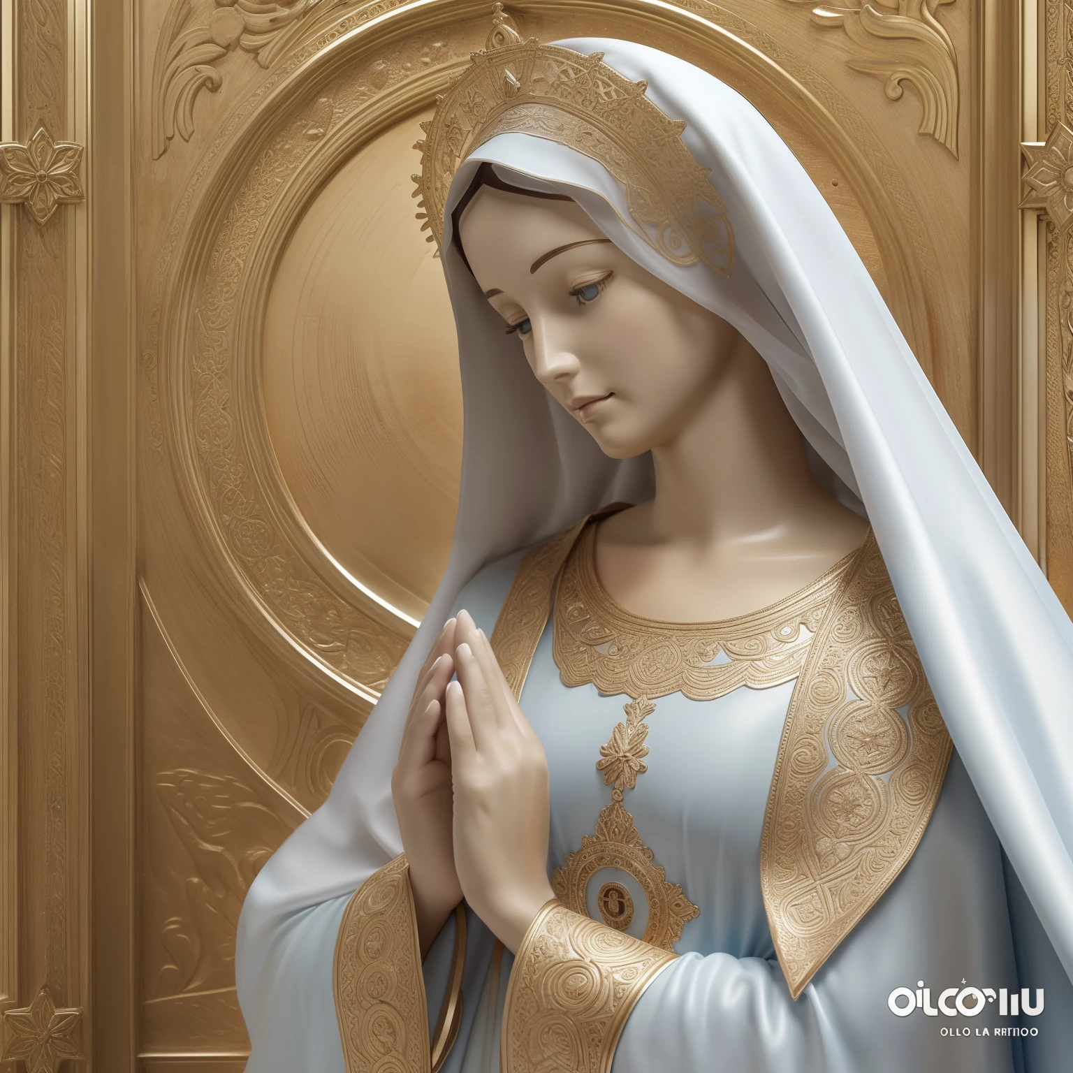 (((Blessed Virgin Mary of Mount Carmel))) Obra maestra, (La mejor calidad: 1.2), (super fine: 1.2), illustration, (extremadamente delicado y hermoso: 1.2), movie angle, flotante, (Hermoso ojo de detalle: 1.1), (detalle luz: 1.1), Movie Lights, Cielo delicado, ojos azules, (Cola de caballo alta: 1.1), capa, ojuelos, cielo estrellado, (light particles: 1.1) dibujo, flor. (Obra maestra), (La mejor calidad), (fotorrealista:1.3), 8k, Textura detallada de la piel, Textura detallada de la tela, Hermosa cara detallada, Detalles intrincados, Ultra detallado (cuerpo de cuerpo entero:1.2)