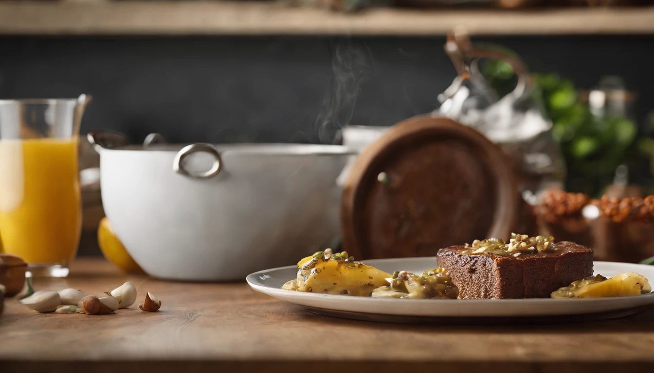Create UIMA illustration with manual and electric kitchen products prioritizing product images over food