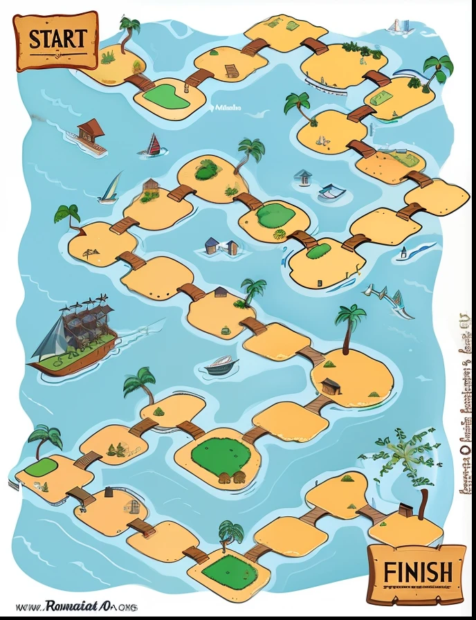 Mapa de destino, rota , caminhos