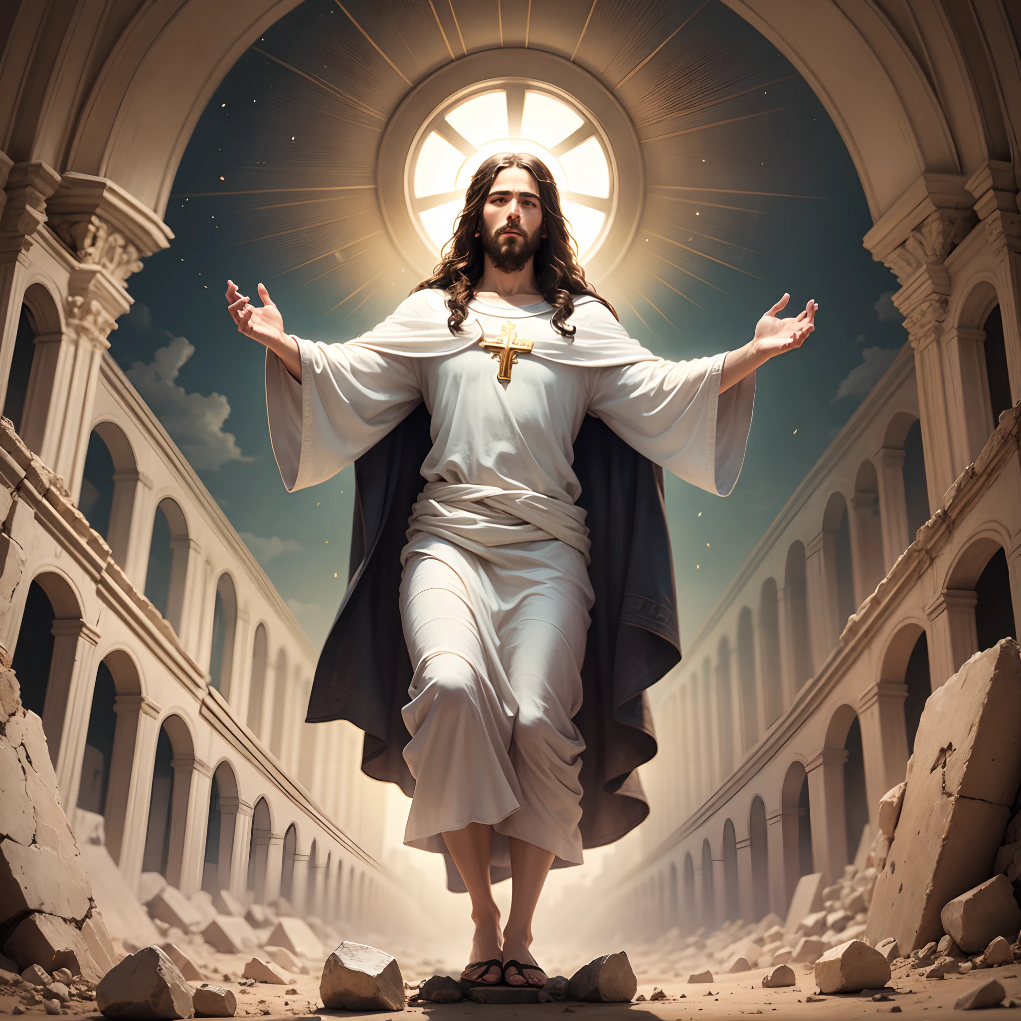 jesus christ coming down from heaven --auto --s2