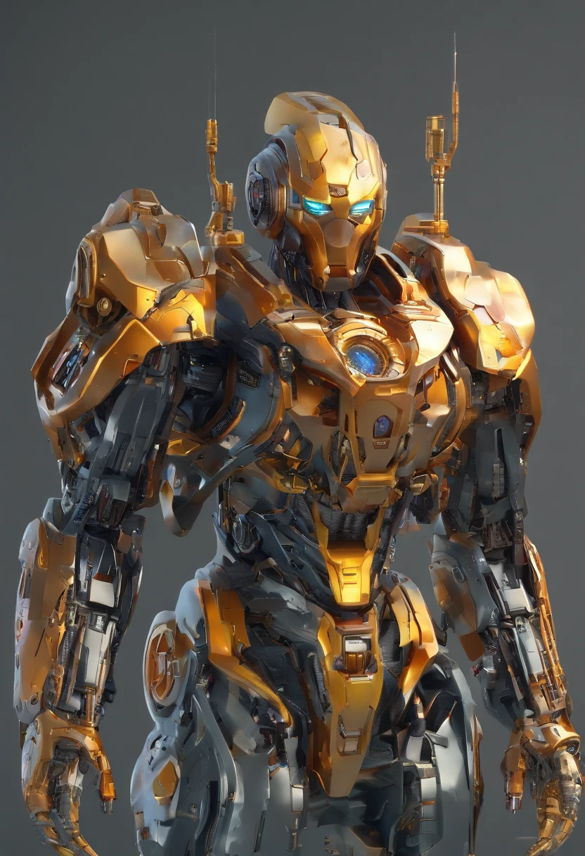 (high quality,artwork:1.2),3d model,detailed,realistic robot head,artificial intelligence,metallic texture,advanced technology,glowing eyes,futuristic design,dynamic pose,creative composition,vibrant colors,ultra-detailed rendering,professional,studio lighting,shiny surfaces,mechanical parts,innovative concept,sci-fi style,high-res,4k resolution.