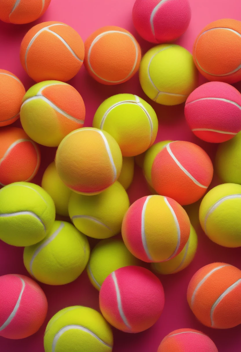 best quality,4k,8k,highres,masterpiece:1.2,ultra-detailed,realistic:1.37,tennis balls,vector art,illustration,pink tennis balls,bright colors,fruiting on a cloud,fruity tennis balls,fluffy clouds,vibrant,surreal,creative lighting,ethereal,pinkish hues