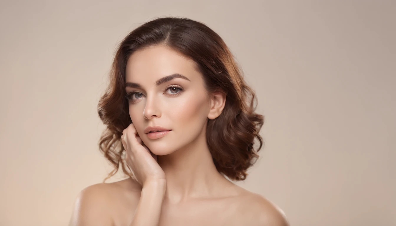 modelo: La modelo debe tener un aspecto fresco y natural, with minimal makeup that highlights your features. Su cabello debe ser peinado en ondas sueltas o un peinado elegante.
luci: Usar suave, Diffused lighting to create a warm and welcoming atmosphere. La luz natural es ideal, pero si eso no es posible, Usar luces de estudio
fondo: Elija un fondo simple y ordenado que complemente el modelo y el producto. Un fondo blanco liso o de color pastel funciona bien.
compositing: Experiment with different angles and compositions to find the most flattering and interesting shot. Prueba a disparar desde arriba o desde abajo, or use the rule of thirds to create visual interest. cabello brillante, a professional movie photograph of, La mejor calidad, alta calidad, Altas Resoilluminations, Altamente detallado, cinematic lighting