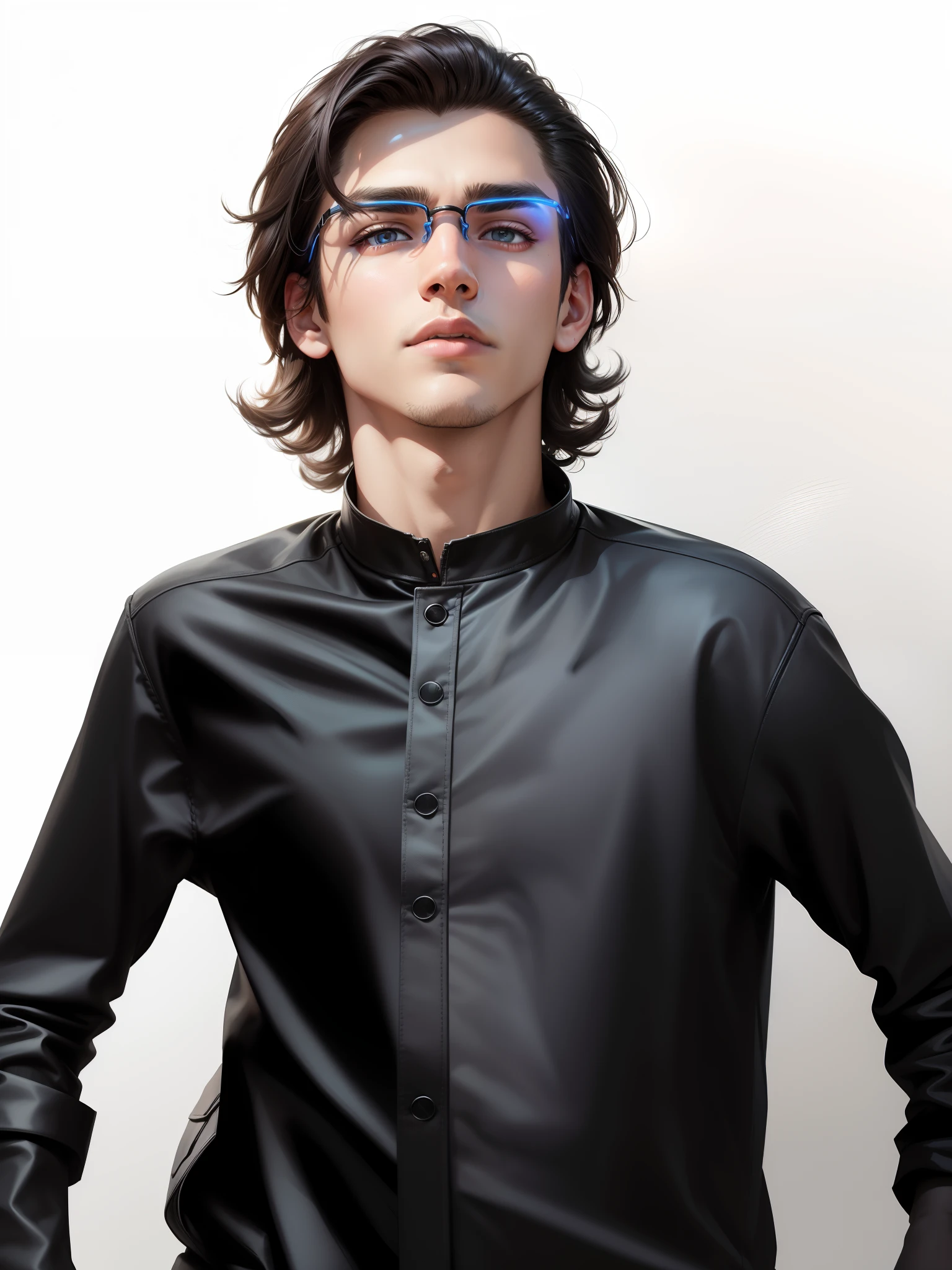 Handsome boy,,change background,neon effect,ultra realistic face,8k