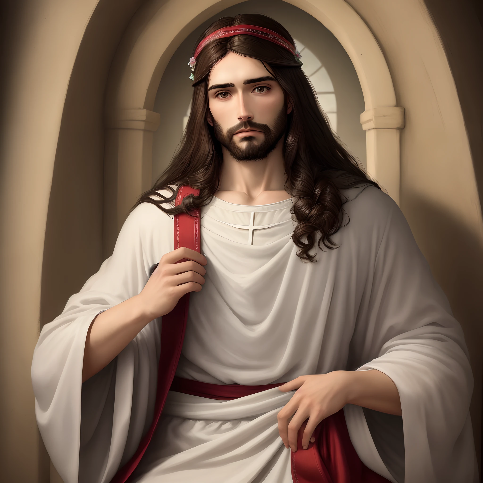 Jesus Cristo E Sua Ovelha