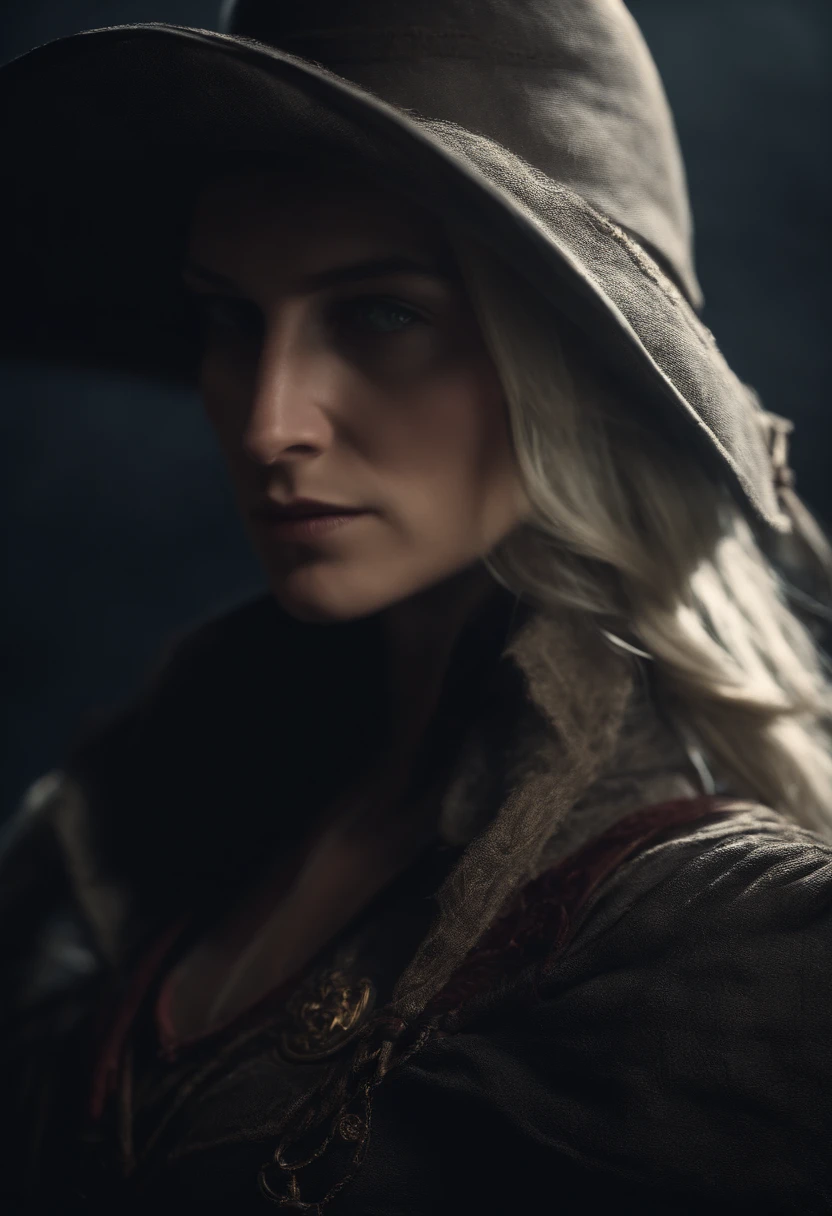 Young and beautiful Lady Maria from Bloodborne