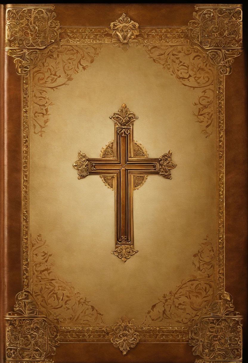 "Por favor, create a high-definition image of the Holy Bible that captures the reverence and spiritual significance of this holy book. The image should convey the historical and religious importance of the Bible, apresentando-a de forma digna e respeitosa. Use soft lighting to highlight cover and page details, enfatizando sua textura e envelhecimento, if applicable. Position the Bible in an environment that evokes a sacred environment, como uma prateleira de madeira em uma biblioteca antiga ou um altar iluminado. As cores devem ser sutis e a tipografia, apresente-se, deve ser elegante e discreta. The image should inspire a sense of reverence and spiritual connection to the words and teachings contained in the Holy Bible."