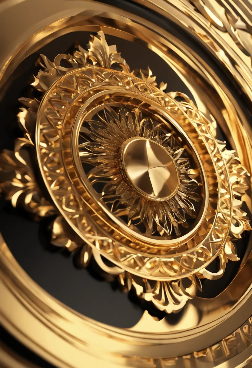 Create a stunning 3D glossy gold logo animation for Ishaan's video editing brand. The logo should embody creativity, professionalism, and elegance. Please use high-quality graphics and effects to make the logo shine and stand out. The animation should be captivating and memorable, leaving a lasting impression on viewers. Be sure to showcase Ishaan's unique style and expertise in video editing through this 3D logo animation.