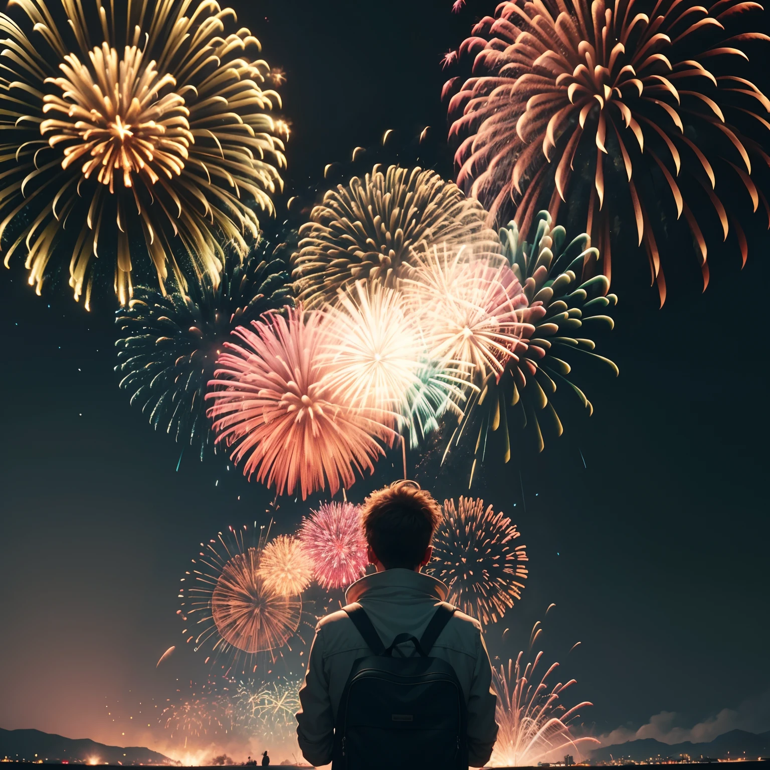 Brilliant fireworks