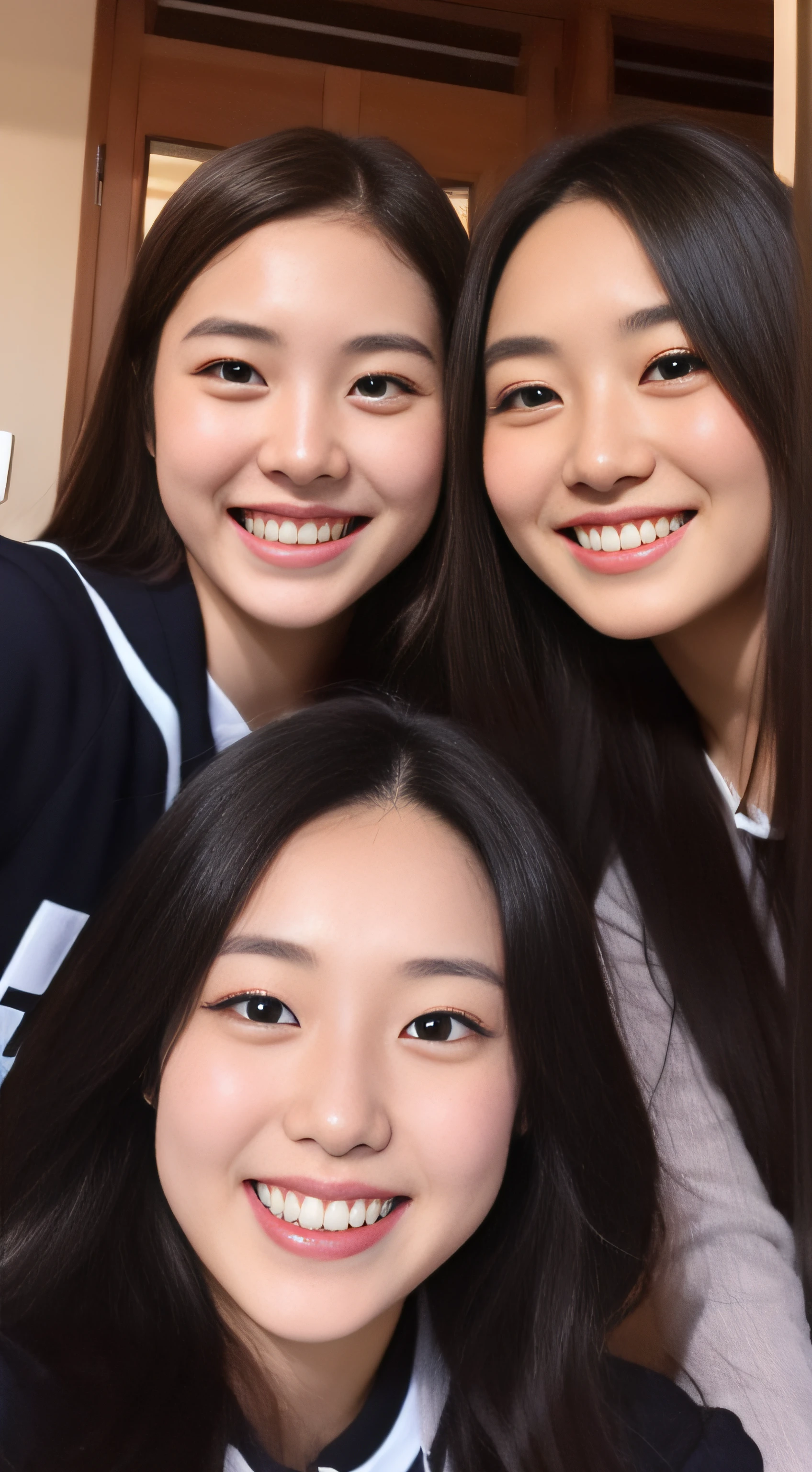 rugby、3 people、game、hiquality、A hyper-realistic、healthy、Smiling expression、Slender perfect figure、Japan beauties、beautidful eyes、face perfect、Beautiful skin