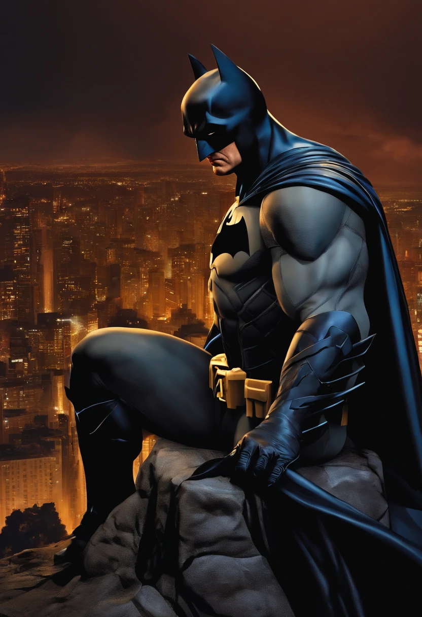 Batman, sad, crying, don't dreams is over