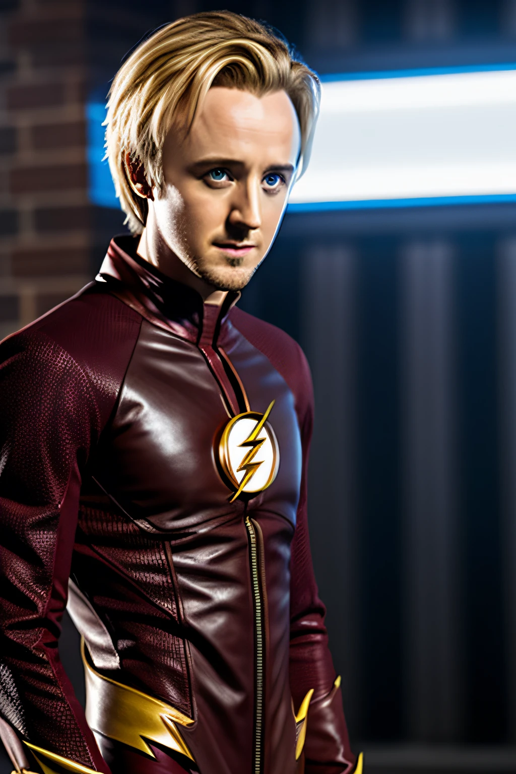 Tom Felton as the flash