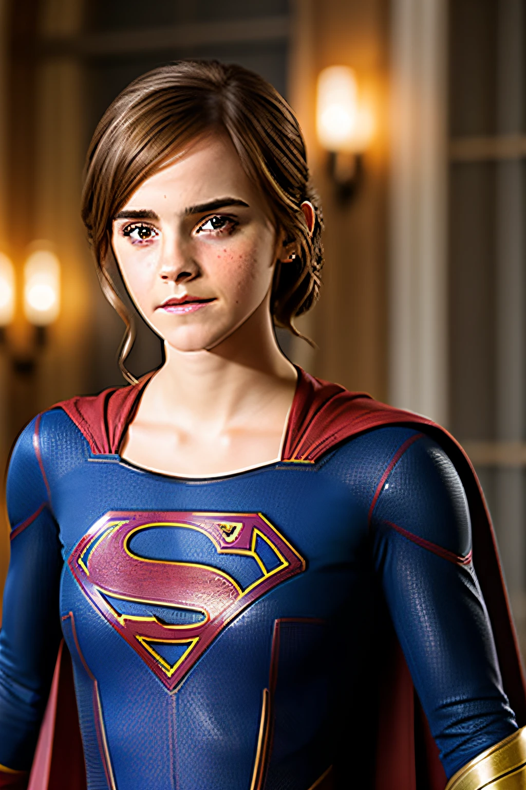 emma watson as supergirl