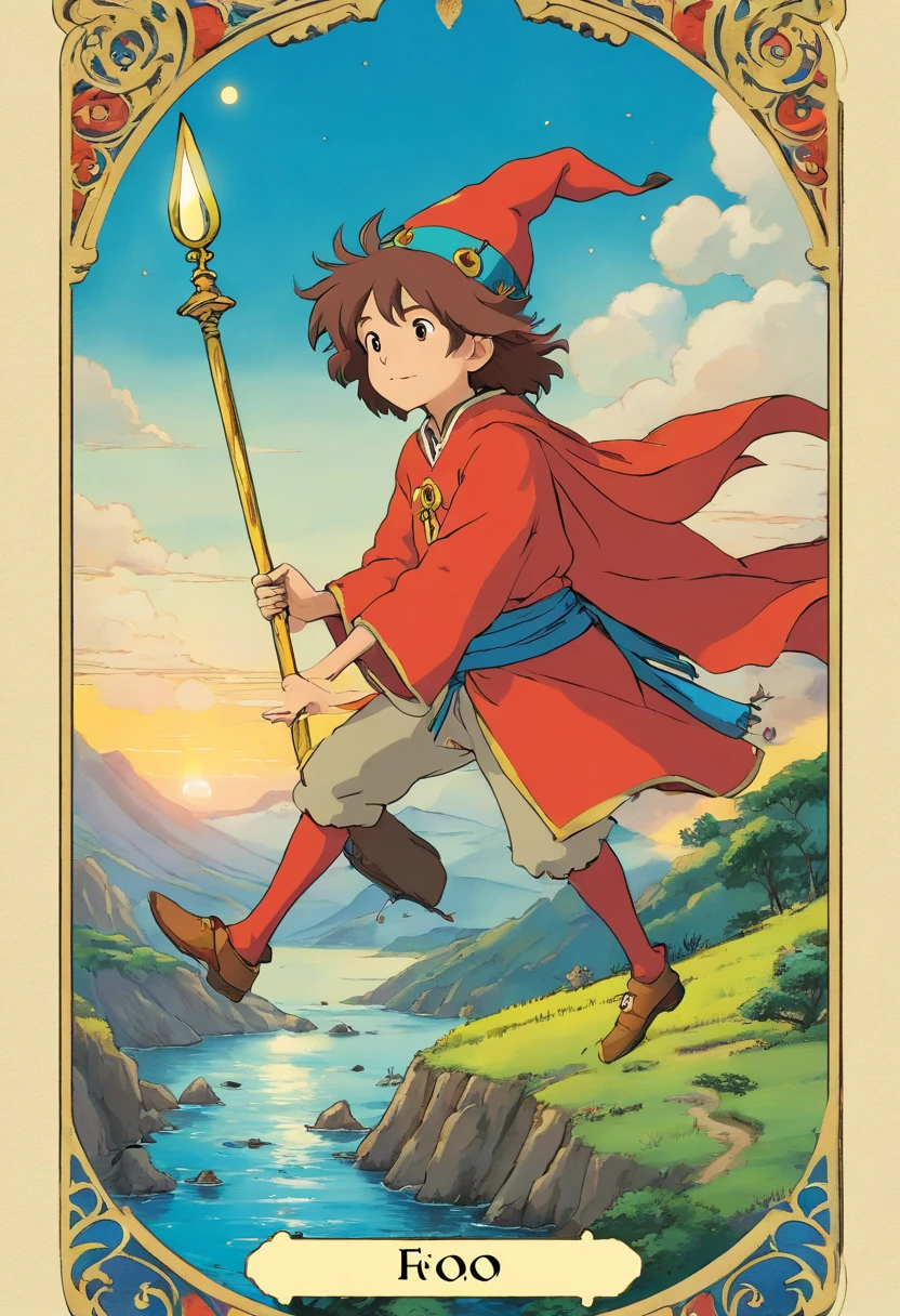 the fool tarot rider waite card, tarot card