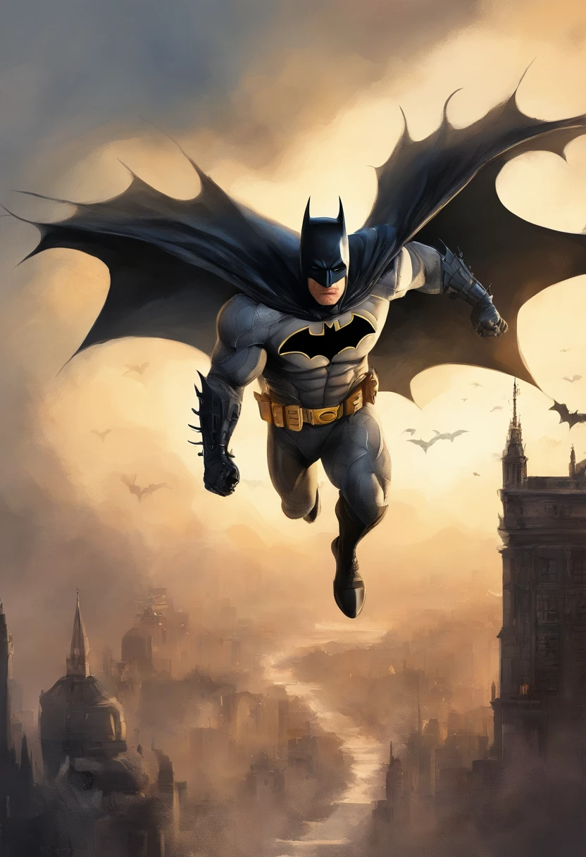 Batman on top of a sky spider in 8k movie scene ::n_desenho de estilo, Low-quality imperfection, boneca, jogo, anime , Texto, assinatura, duplicado