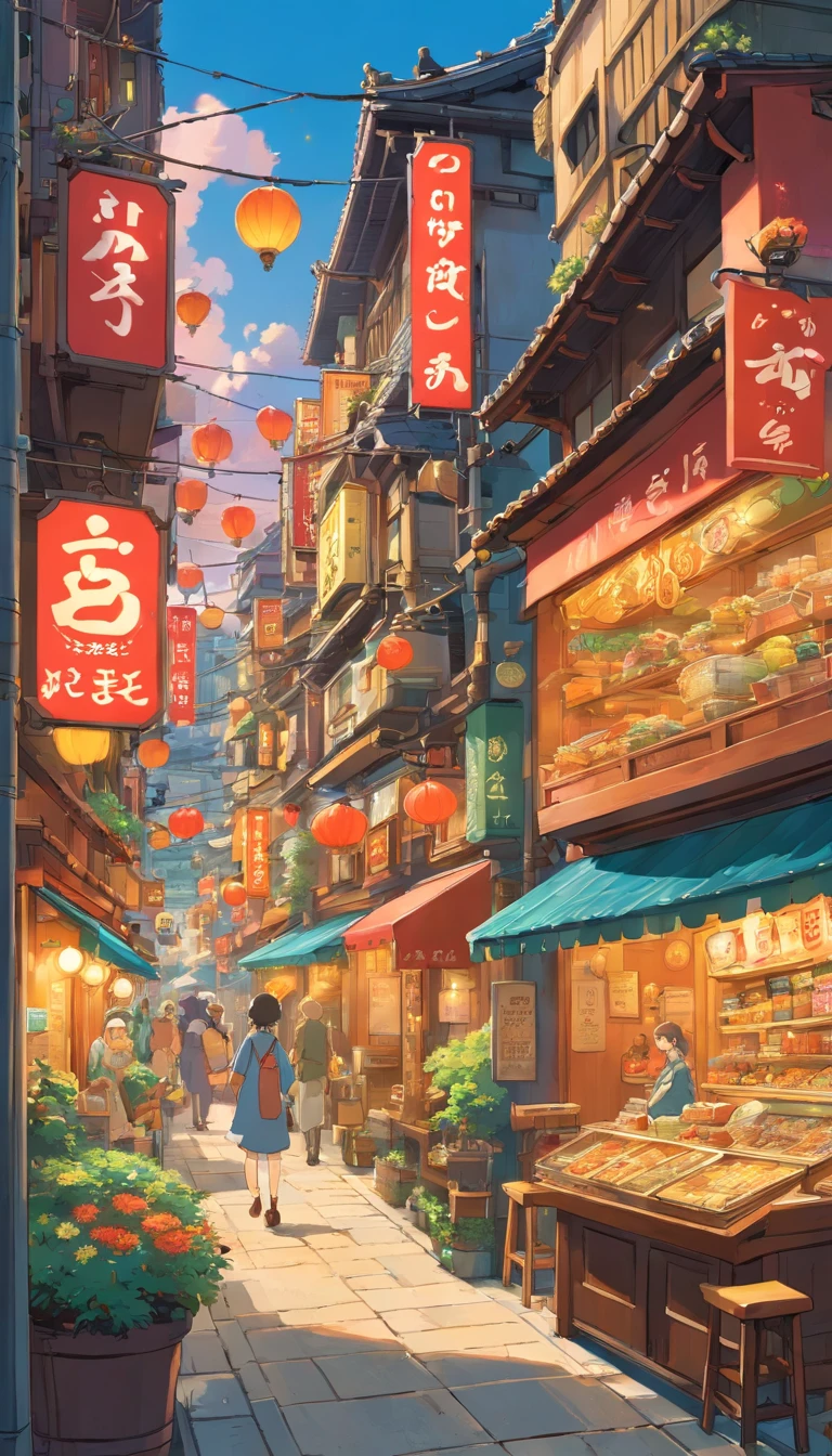 TOKYOcty、Shinjuku、Warm feeling、Before the storm futuristic cities、Annual Proof Display、Borminetrix Proof、Shops、resturant、shopping