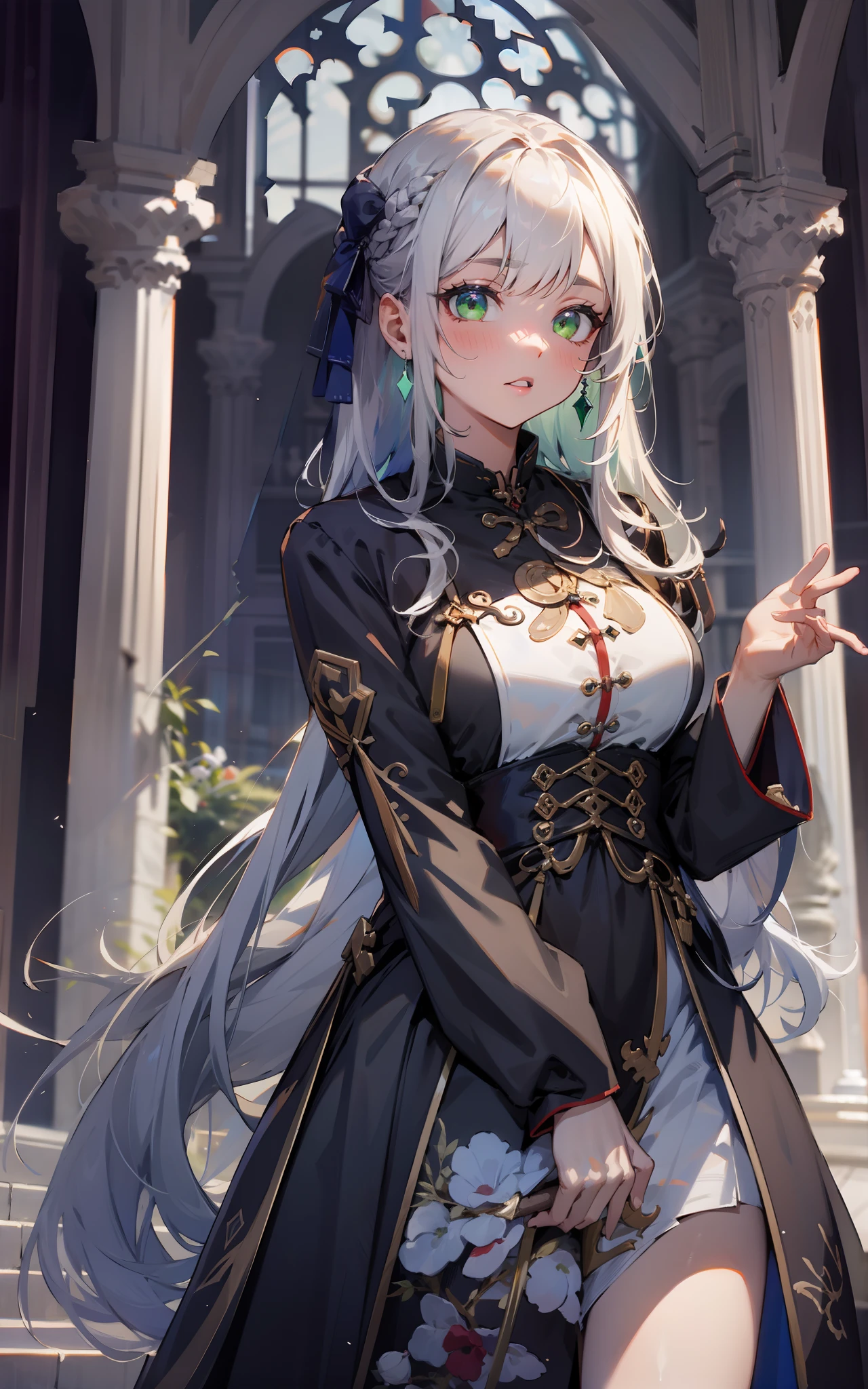 green eyes