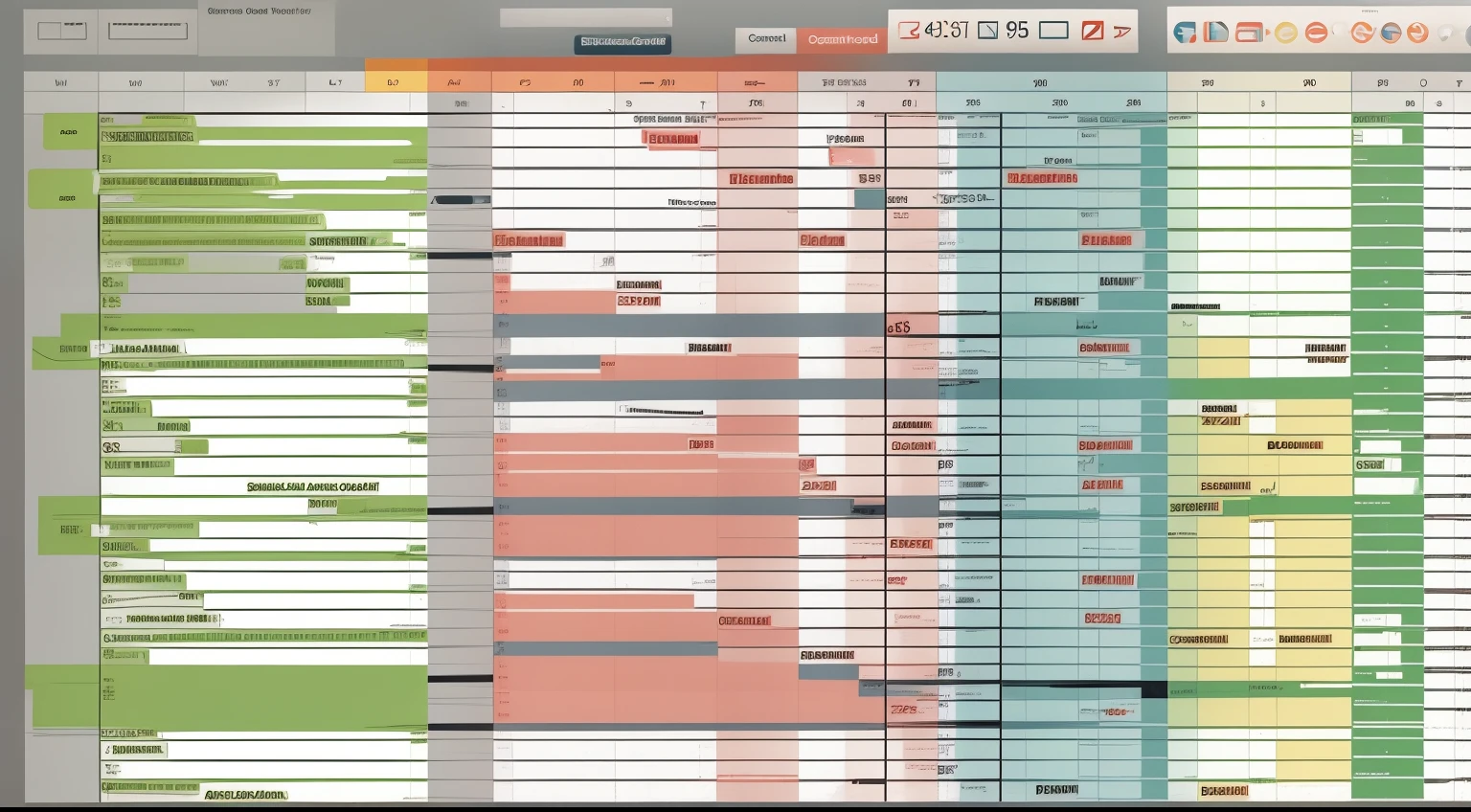 Gantt charts