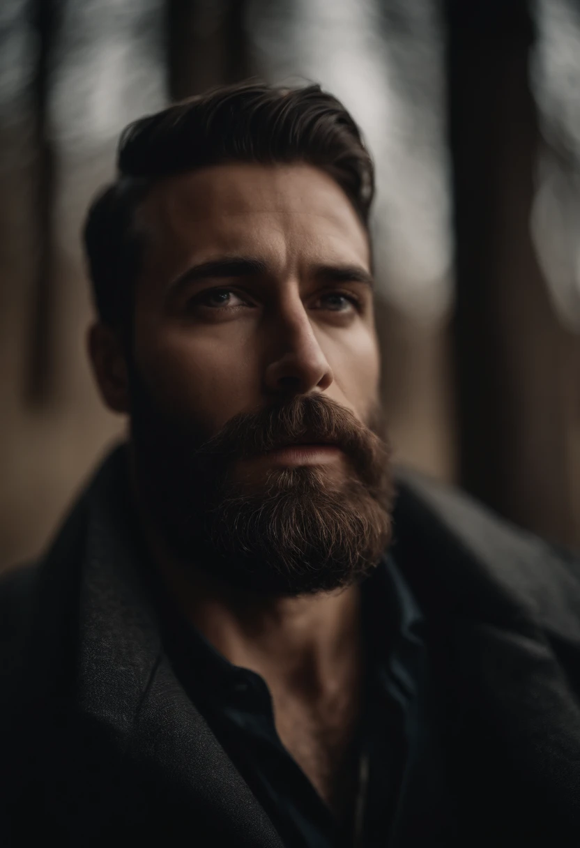 short stubble beard
