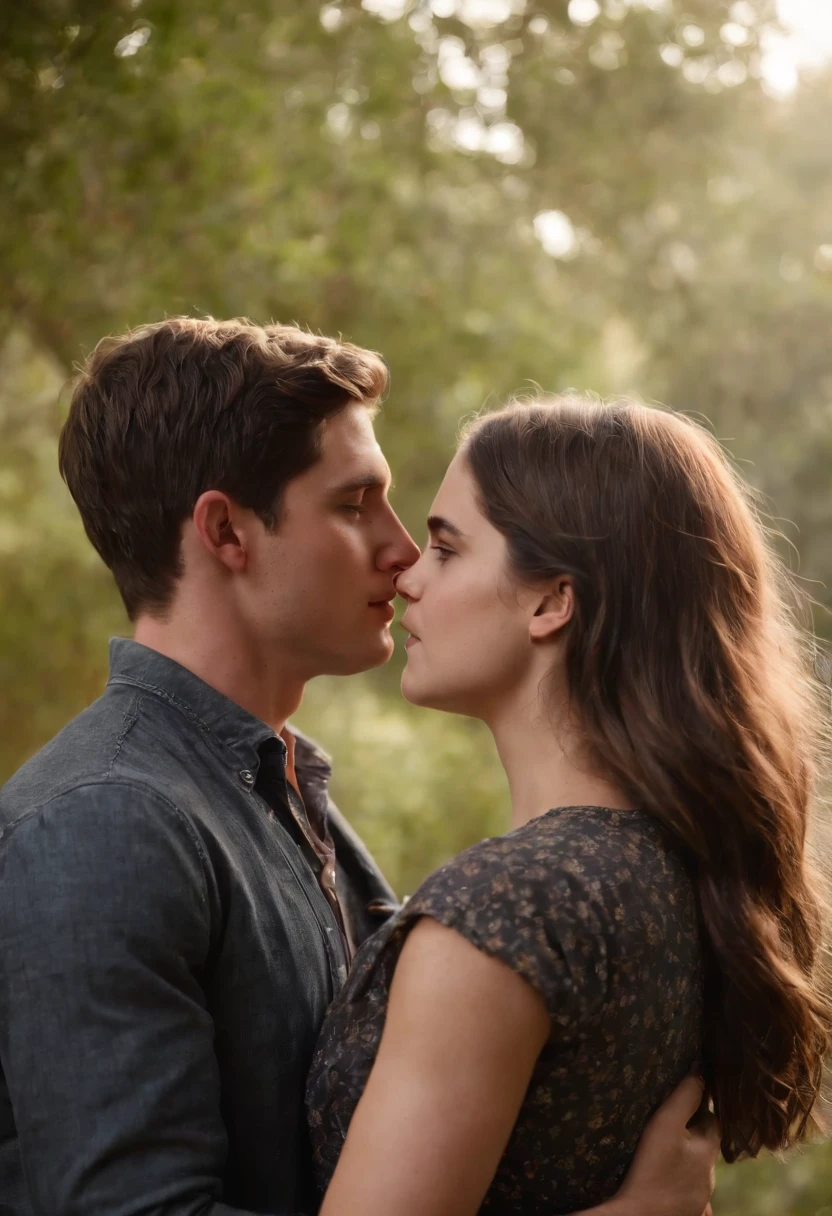 Logan lerman e Maia Mitchell, namorados, apaixonados