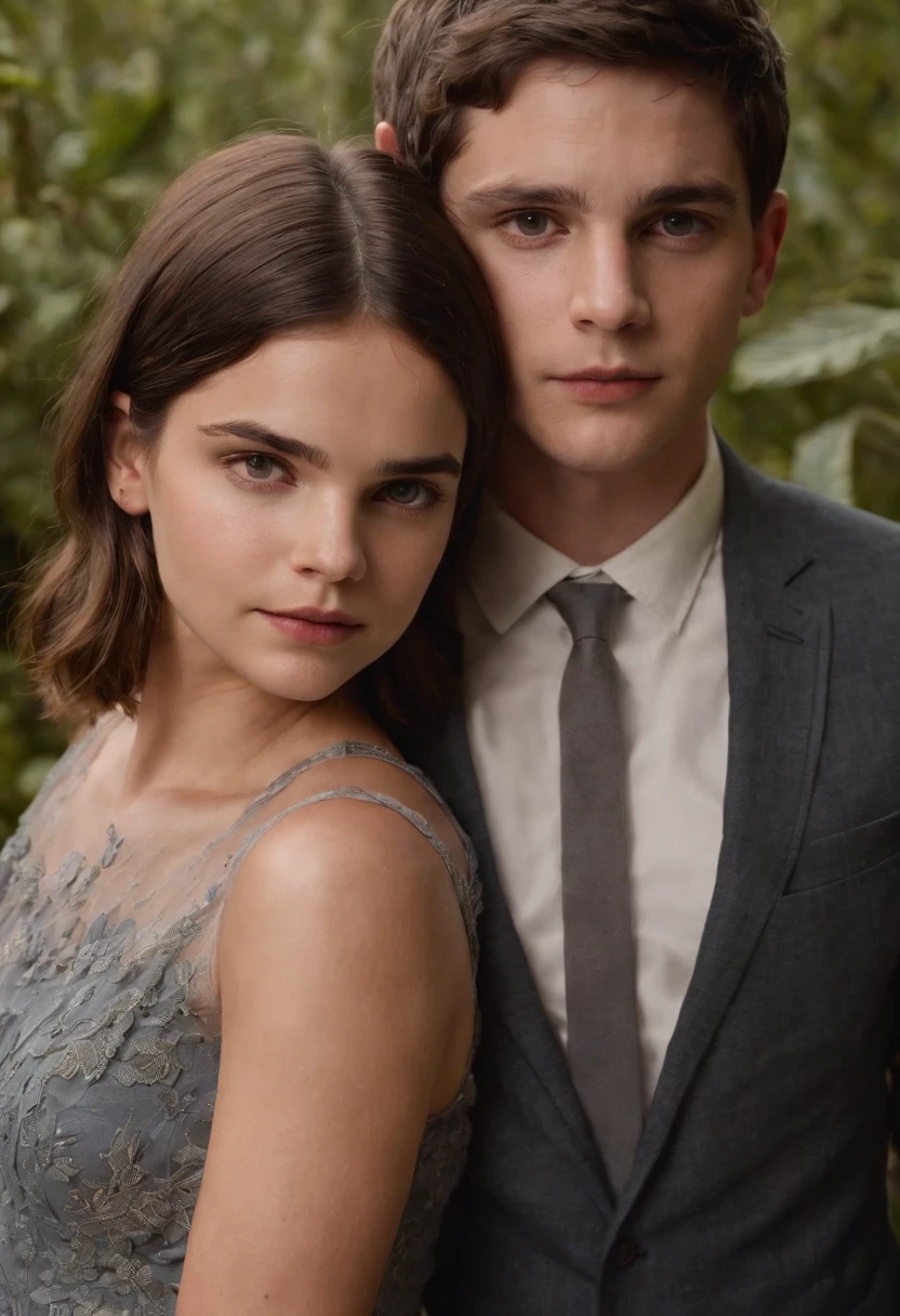 Logan lerman e Maia Mitchell, namorados, apaixonados