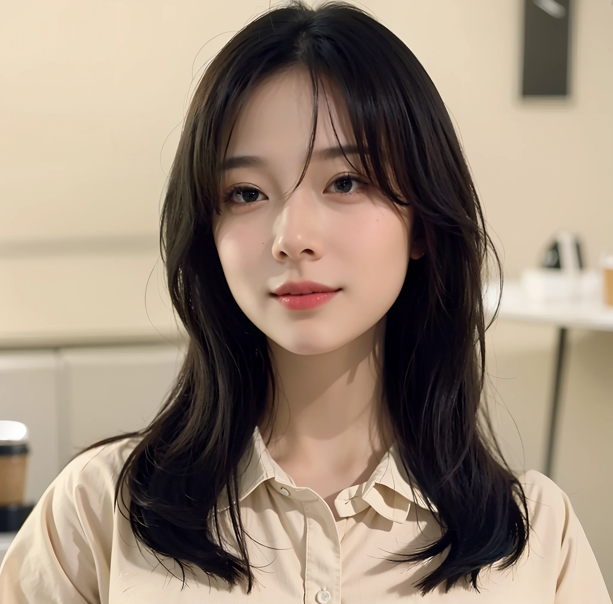 Beige shirt