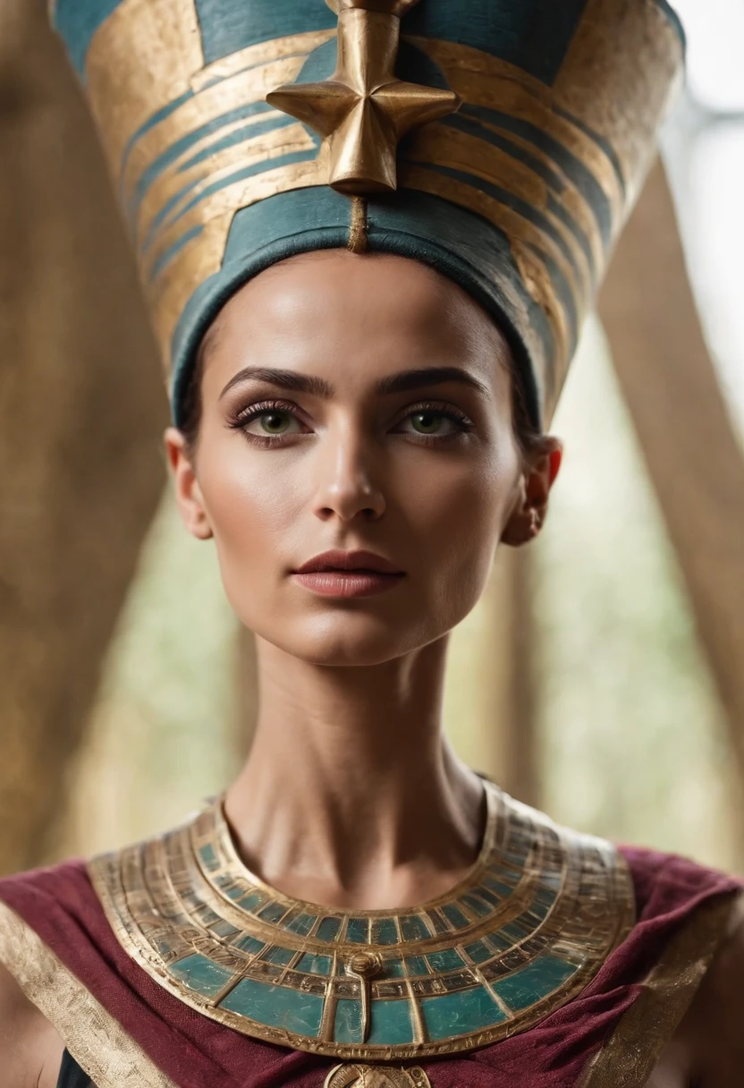 Nefertiti .green eyes