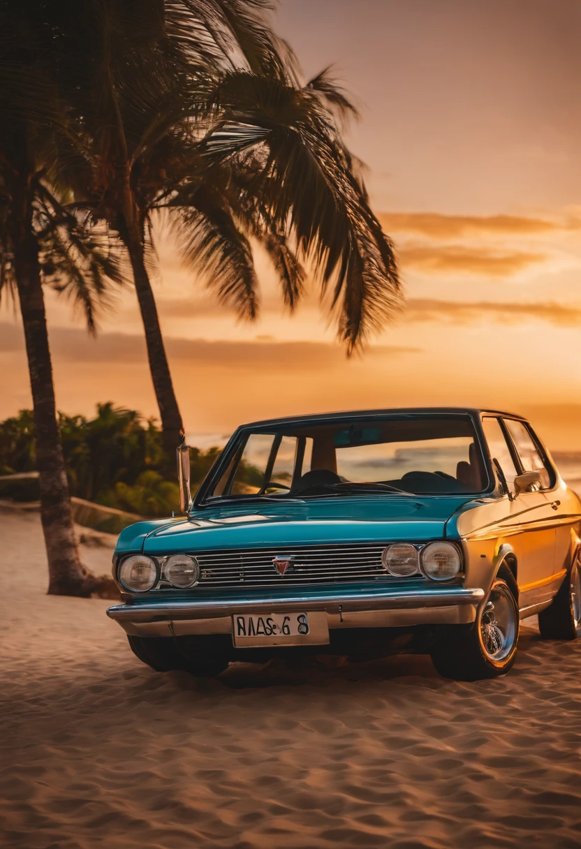 Carro de corrida golf nas praias
