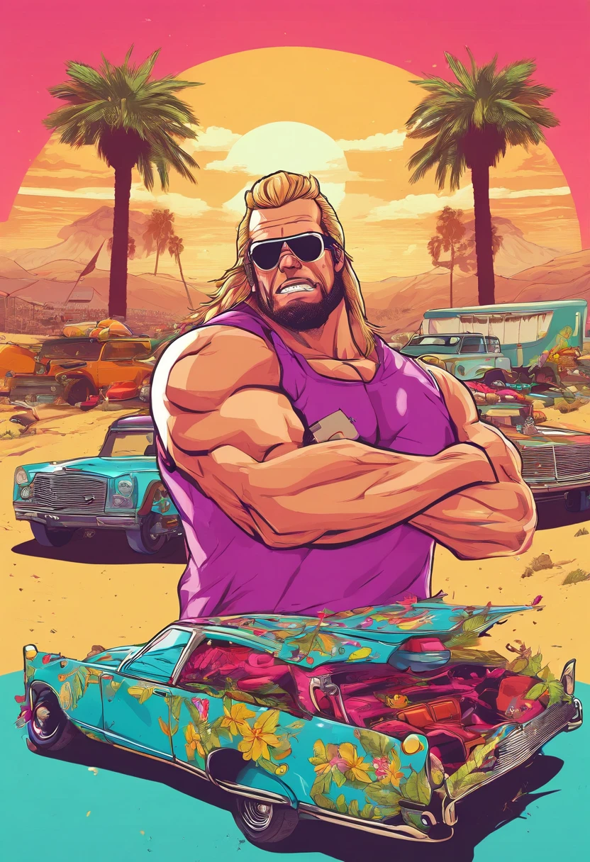 vikingo robando auto en california