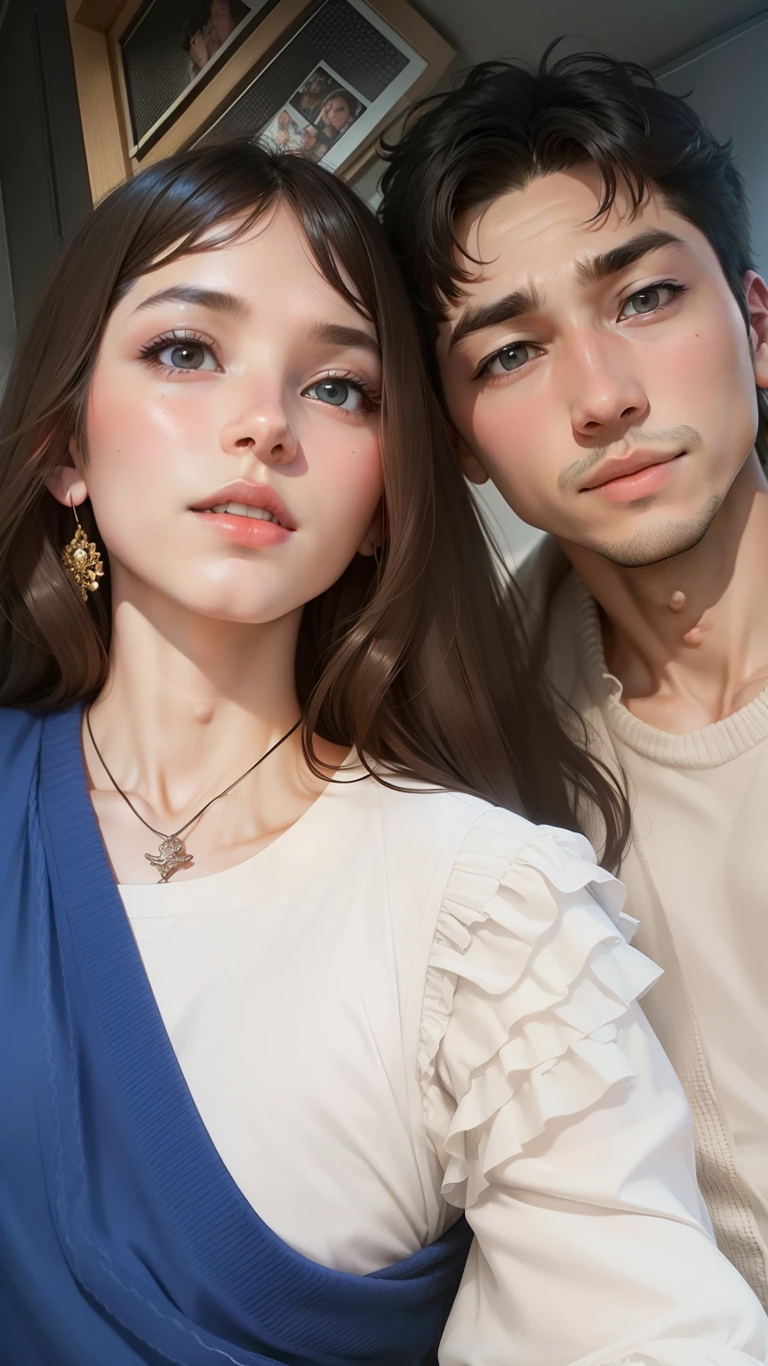 Change the photo normal to handsome boy and girl Lover