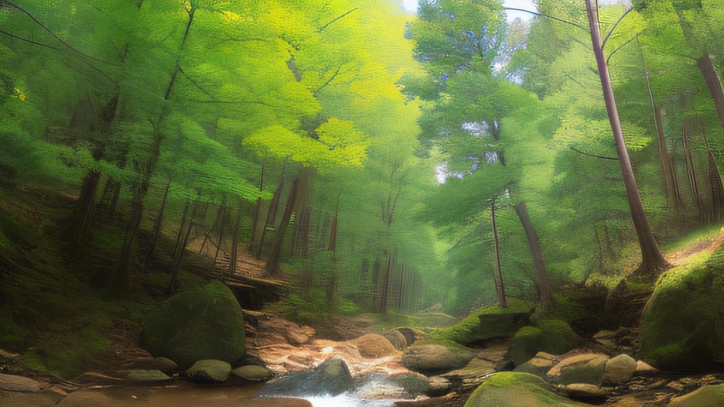 ​masterpiece、top-quality、8K、hight resolution、ultra-detailliert、deep-forest